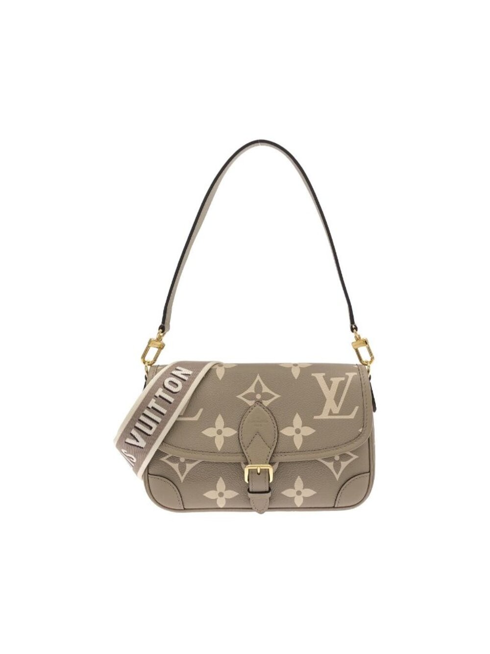 Louis Vuitton Bicolor Monogram Empreinte Diane Shoulder Bag